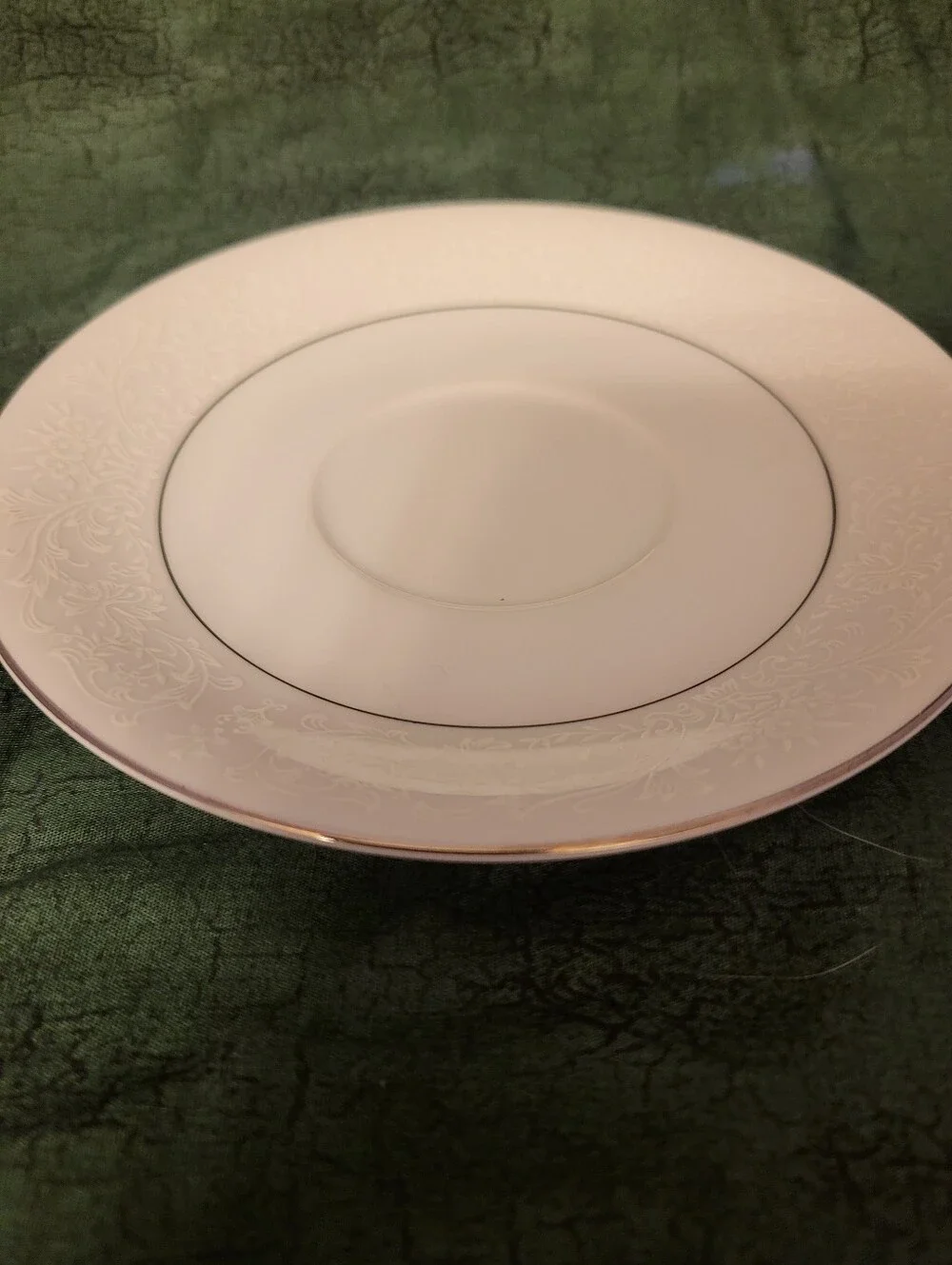 Wakefield Fine China 6 Inch Floral Edge Saucer